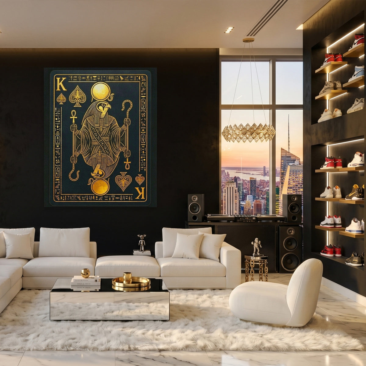 King Of Spades Egyptian Card — King Of Spades Egyptian Card Hype Beast Port 313