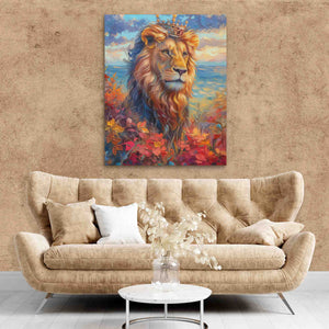 King of the Lions - Luxury Wall Art