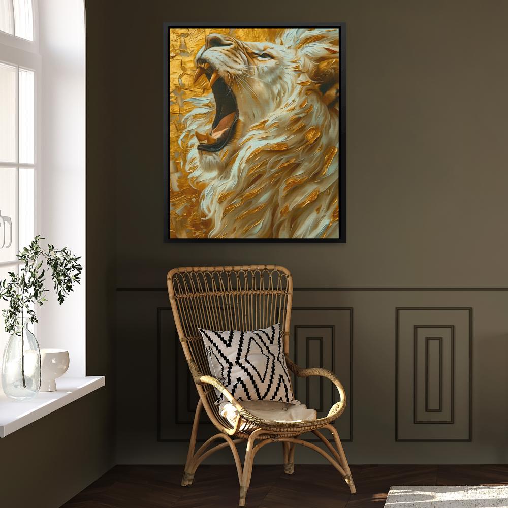 King of the Sahara - Luxury Wall Art