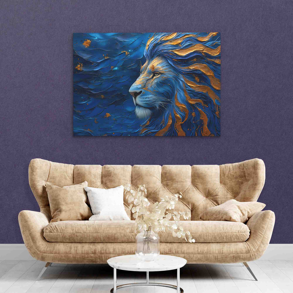 King of the Savannah - Luxury Wall Art