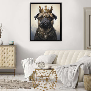 King Pug - Luxury Wall Art