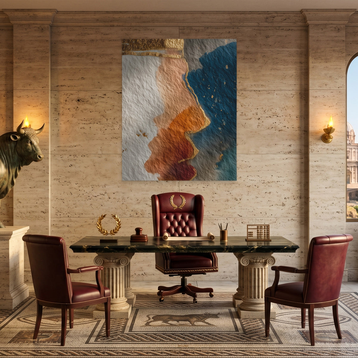 King Terracotta Silhouette — King Terracotta Silhouette Italian Bullish Port 42