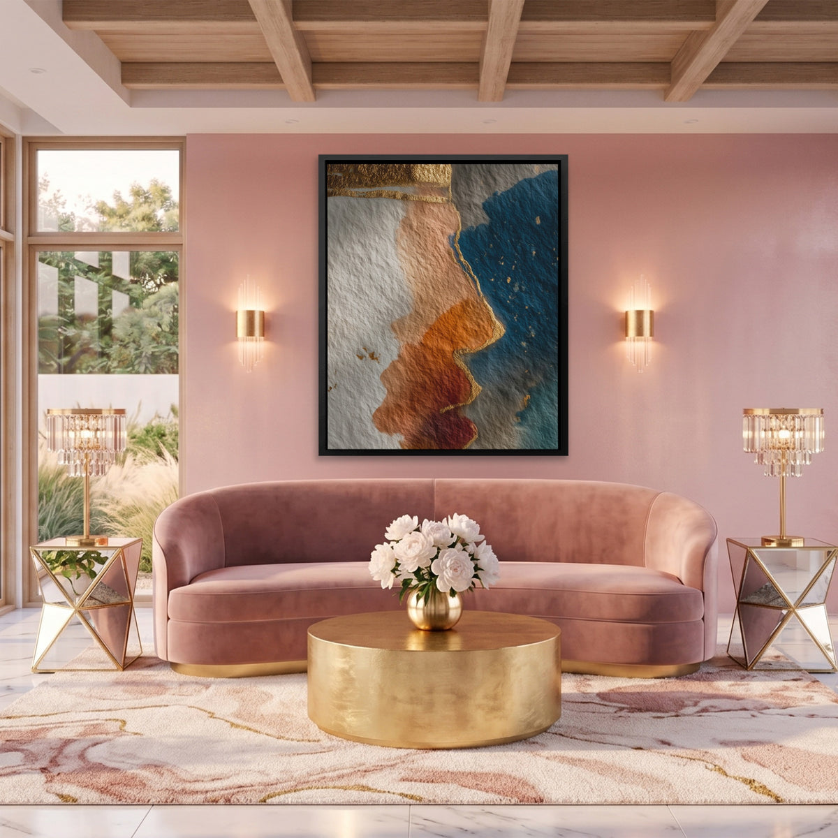 King Terracotta Silhouette — King Terracotta Silhouette Pink Pleasure Port 154