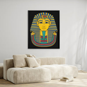 King Tut Golden — King Tut Golden Wing Blown Curtains 230