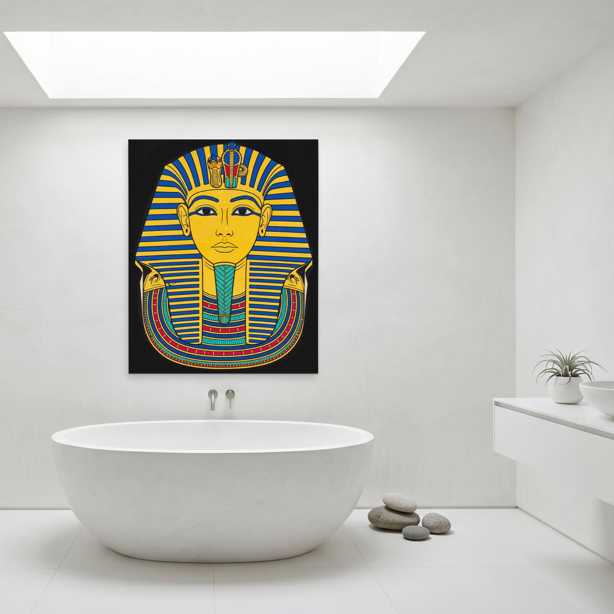 King Tut Golden — King Tut Golden Minimalist Bathroom Port 68