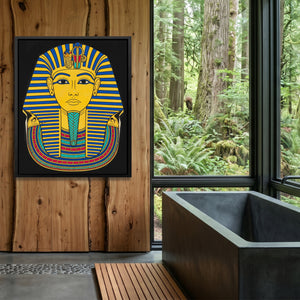 King Tut Golden — King Tut Golden Outdoor Bathroom Log Port 140