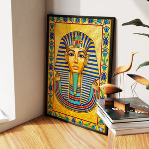King Tut Mosaic — King Tut Mosaic New   Living Room Wall Apartment Zoom 87