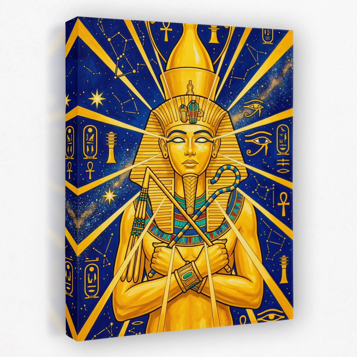 King Tut Spiritual — King Tut Spiritual Portrait   Side View   Mirror 178