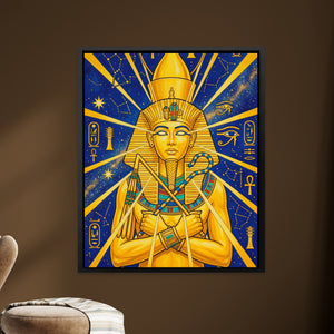 King Tut Spiritual — King Tut Spiritual brown room Zoom 250