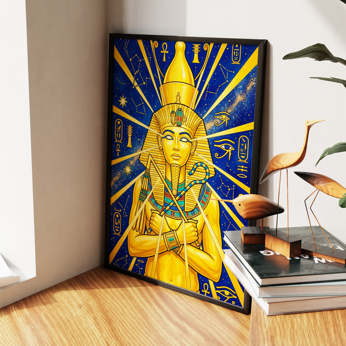 King Tut Spiritual — King Tut Spiritual New   Living Room Wall Apartment Zoom 88