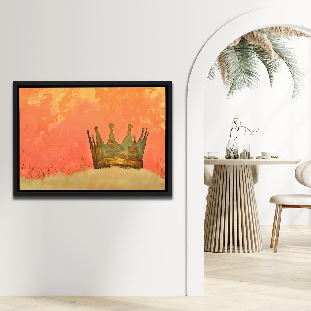 King Without a Kingdom - Luxury Wall Art