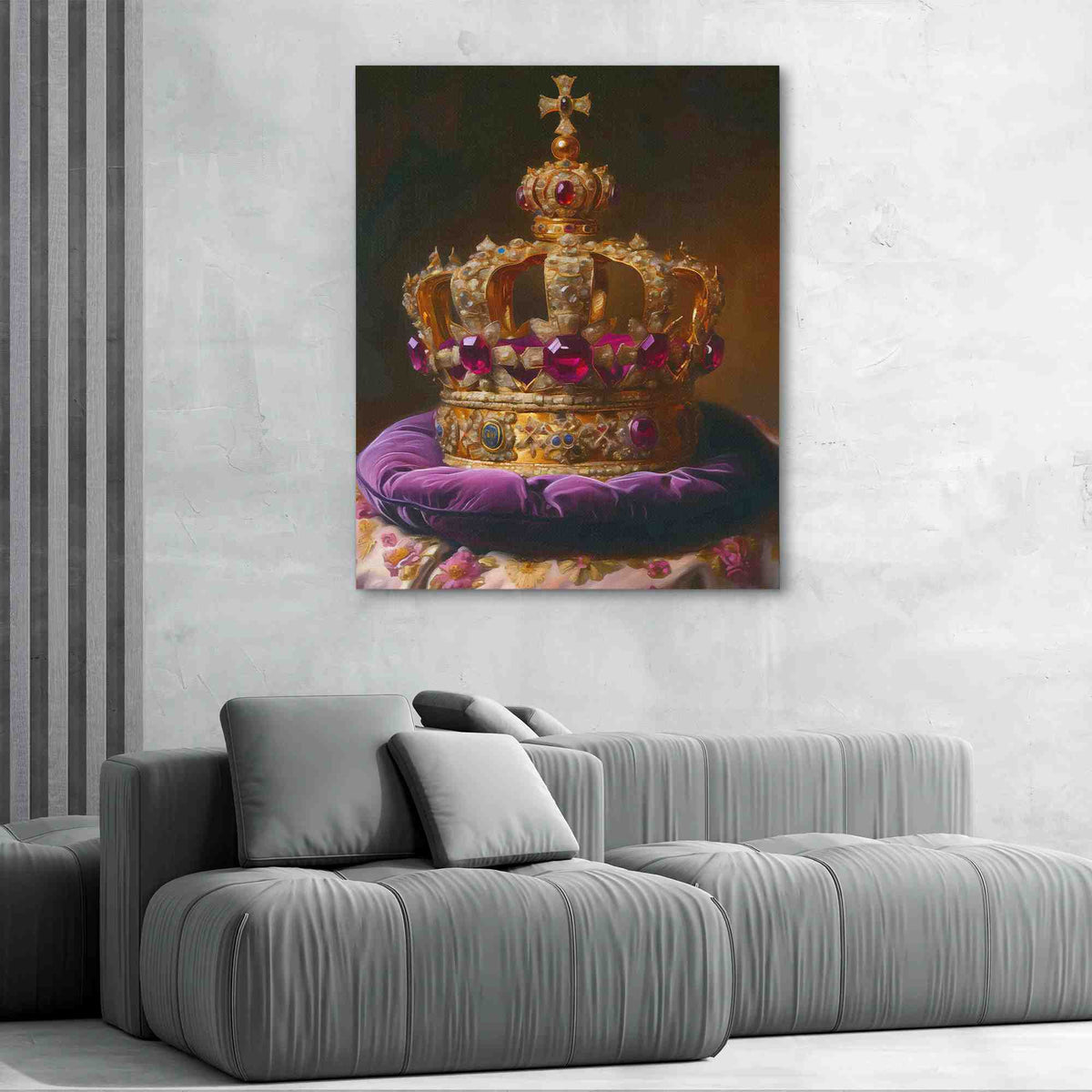 King&#39;s Crest - Luxury Wall Art