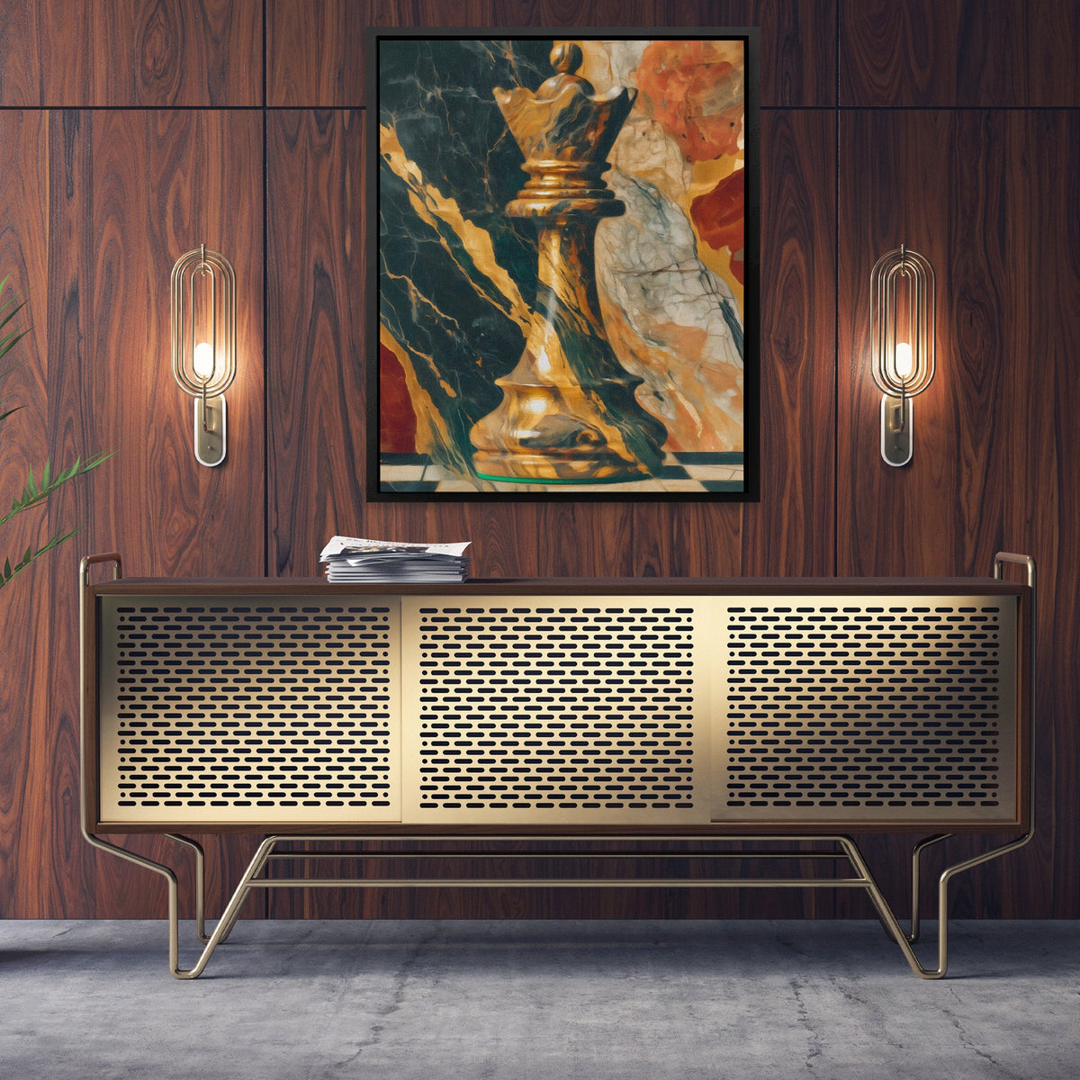 King's Storm Throne - Luxury Wall Art