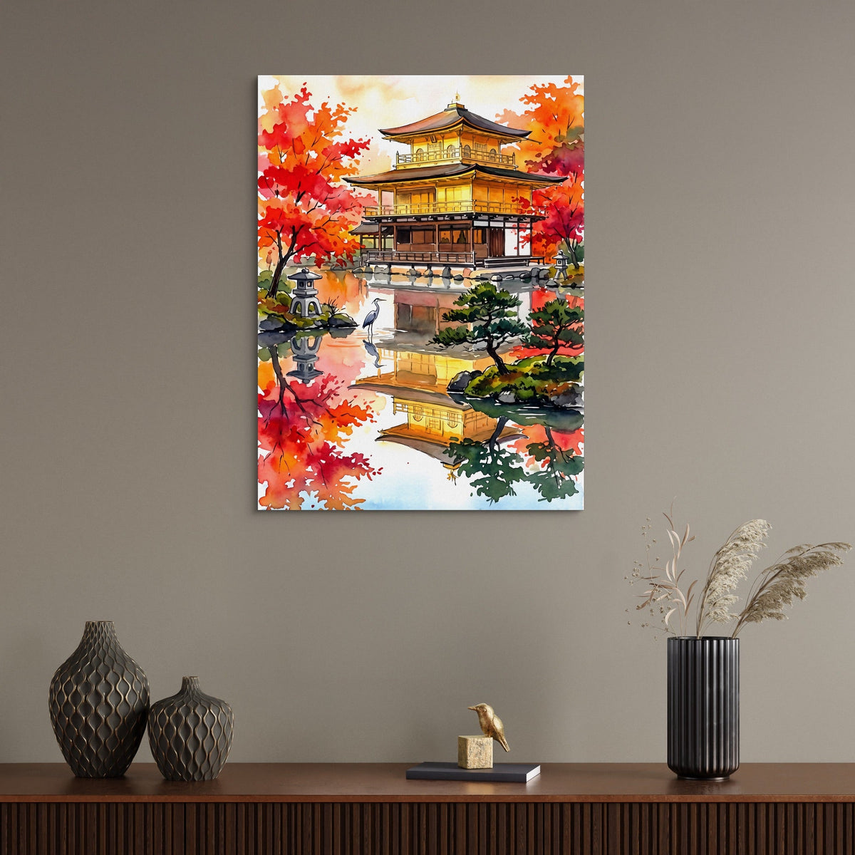 Kinkaku-ji Autumn - Luxury Wall Art