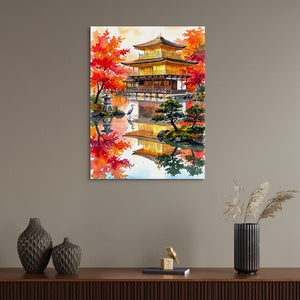 Kinkaku-ji Autumn - Luxury Wall Art