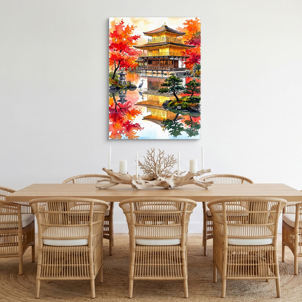 Kinkaku-ji Autumn - Luxury Wall Art