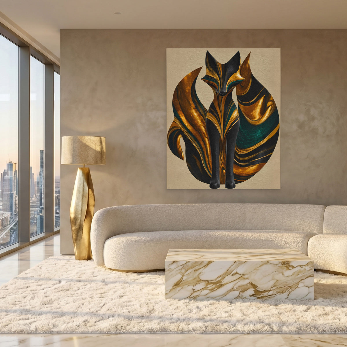 Kitsune Golden Tails — Kitsune Golden Tails White Gold Lux Port 267