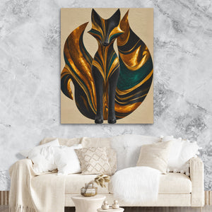 Kitsune Golden Tails — Kitsune Golden Tails Lux Couch Marble Walls 51
