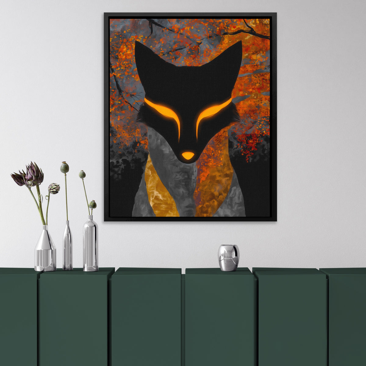 Kitsune Nocturnal Fire — Kitsune Nocturnal Fire Luxury Interior V3 Green 76