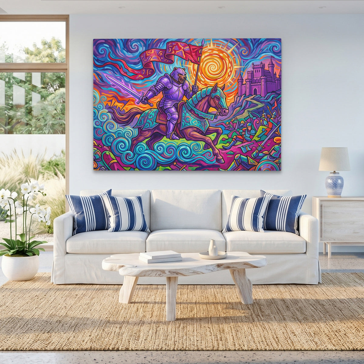Knight Psychedelic Victory — Knight Psychedelic Victory Beach House Land 27