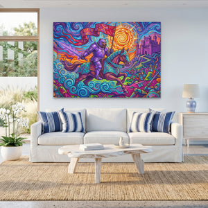 Knight Psychedelic Victory — Knight Psychedelic Victory Beach House Land 27
