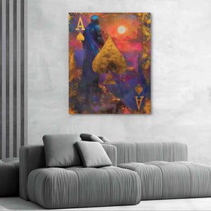 Knighted Ace - Luxury Wall Art