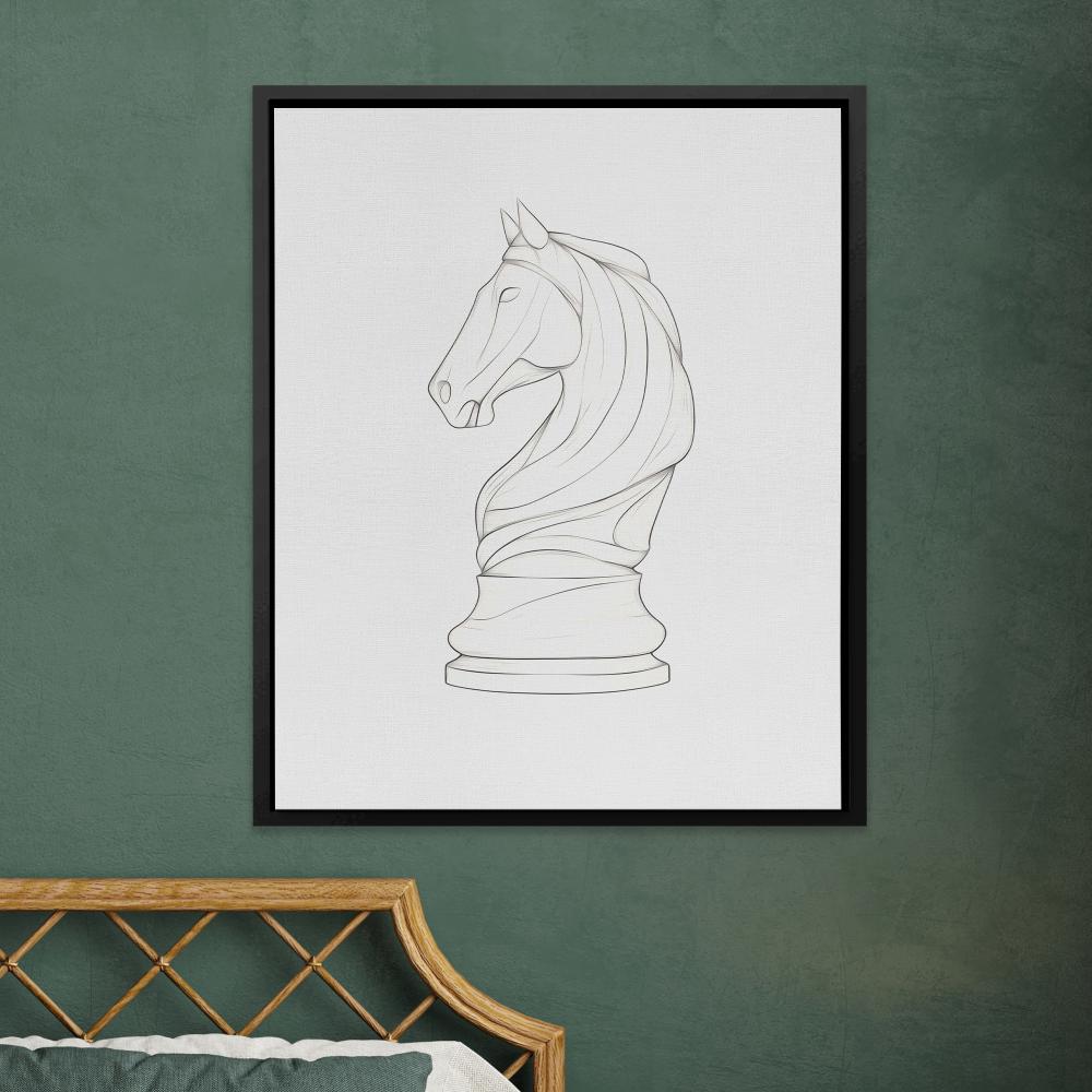 Knight’s Gambit - Luxury Wall Art