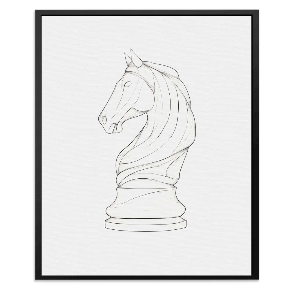 Knight’s Gambit - Luxury Wall Art