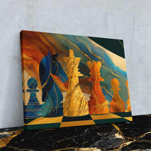 Knights Strategic Dawn - Luxury Wall Art