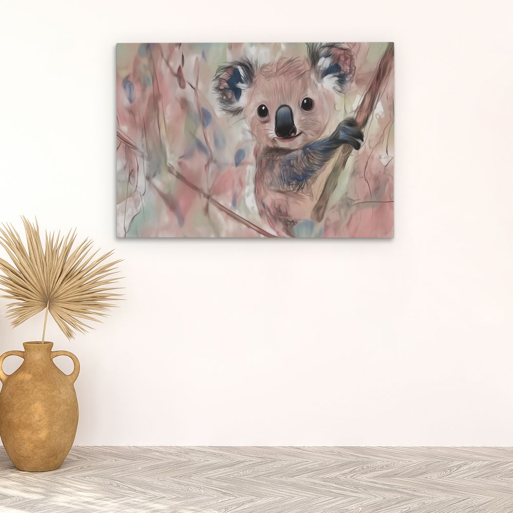 Koala Climbing - Luxury Wall Art