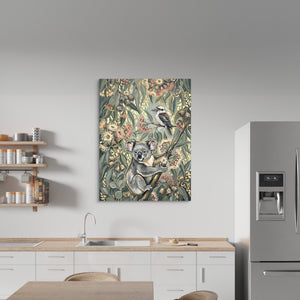 Koala Eucalyptus Bloom — koala eucalyptus bloom sq kitchen wall 1port flush print