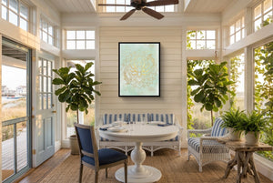 Koi Pond Mandala - Luxury Wall Art