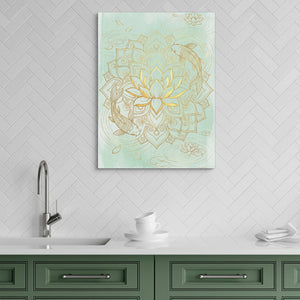 Koi Pond Mandala - Luxury Wall Art