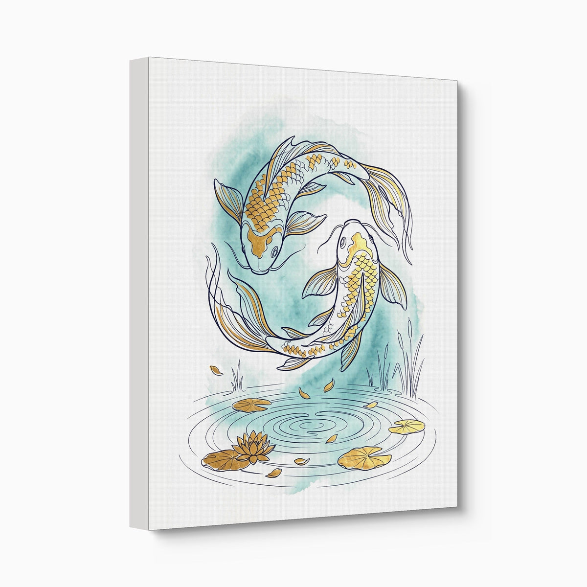 Koi Yin-Yang - Luxury Wall Art