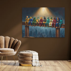 Laborers Golden Hour — Laborers Golden Hour brown room land 194