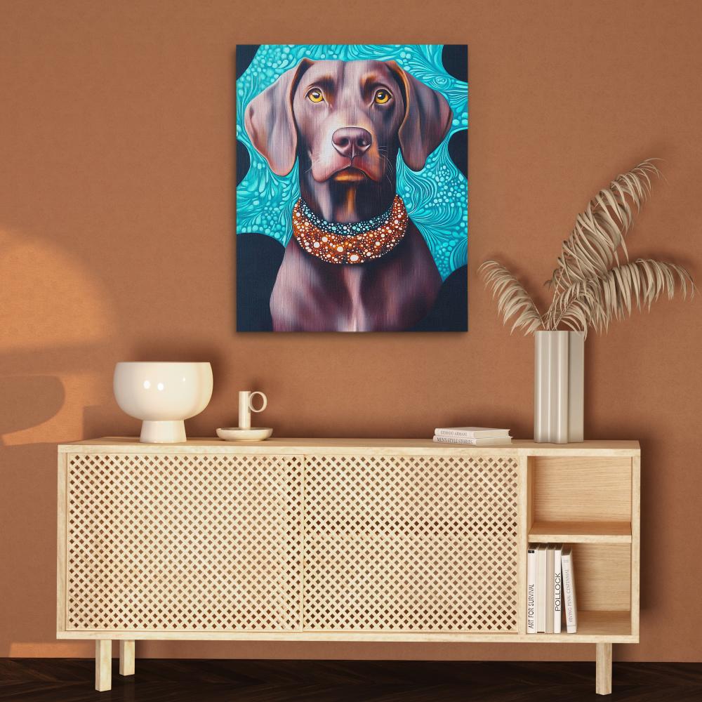 Labrador Royal Charm - Luxury Wall Art