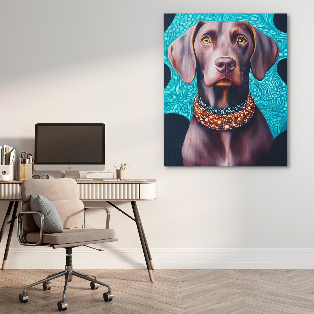Labrador Royal Charm - Luxury Wall Art