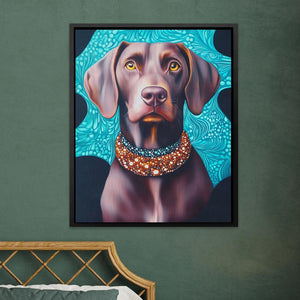 Labrador Royal Charm - Luxury Wall Art