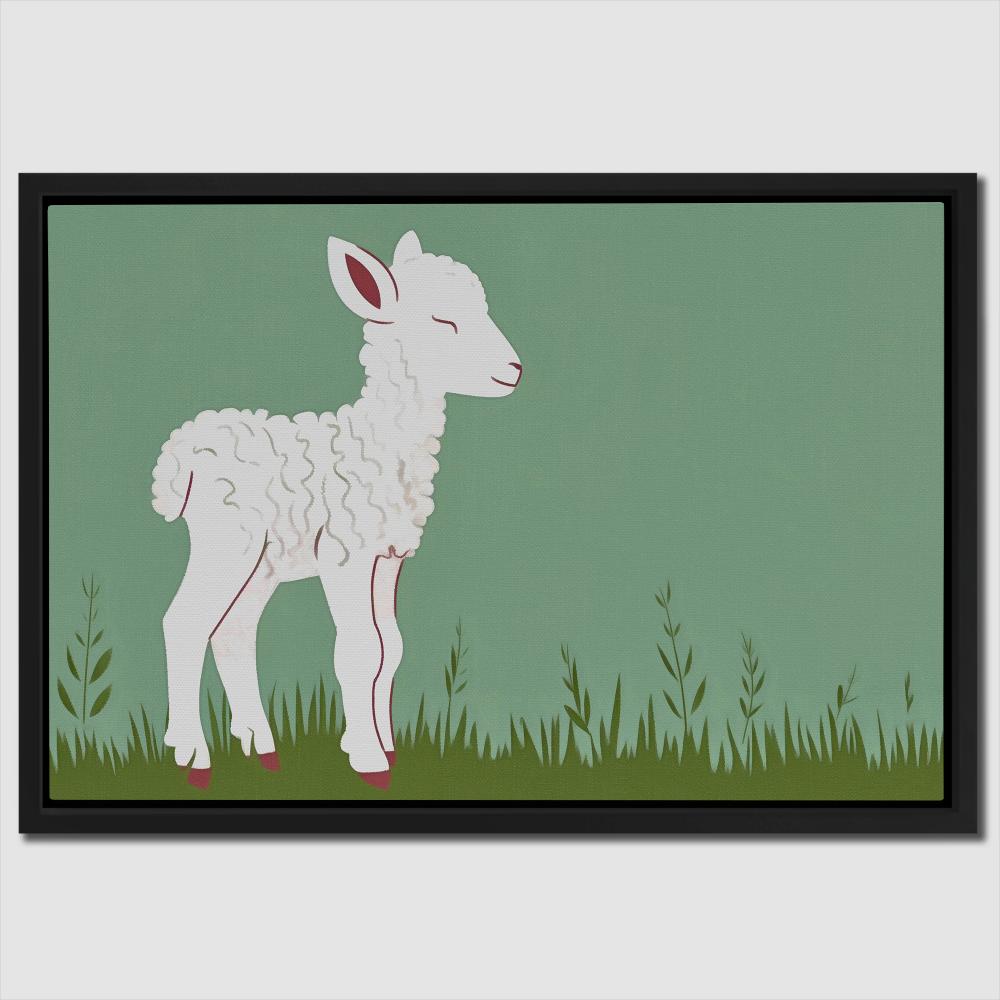 Lamb Meadow - Luxury Wall Art