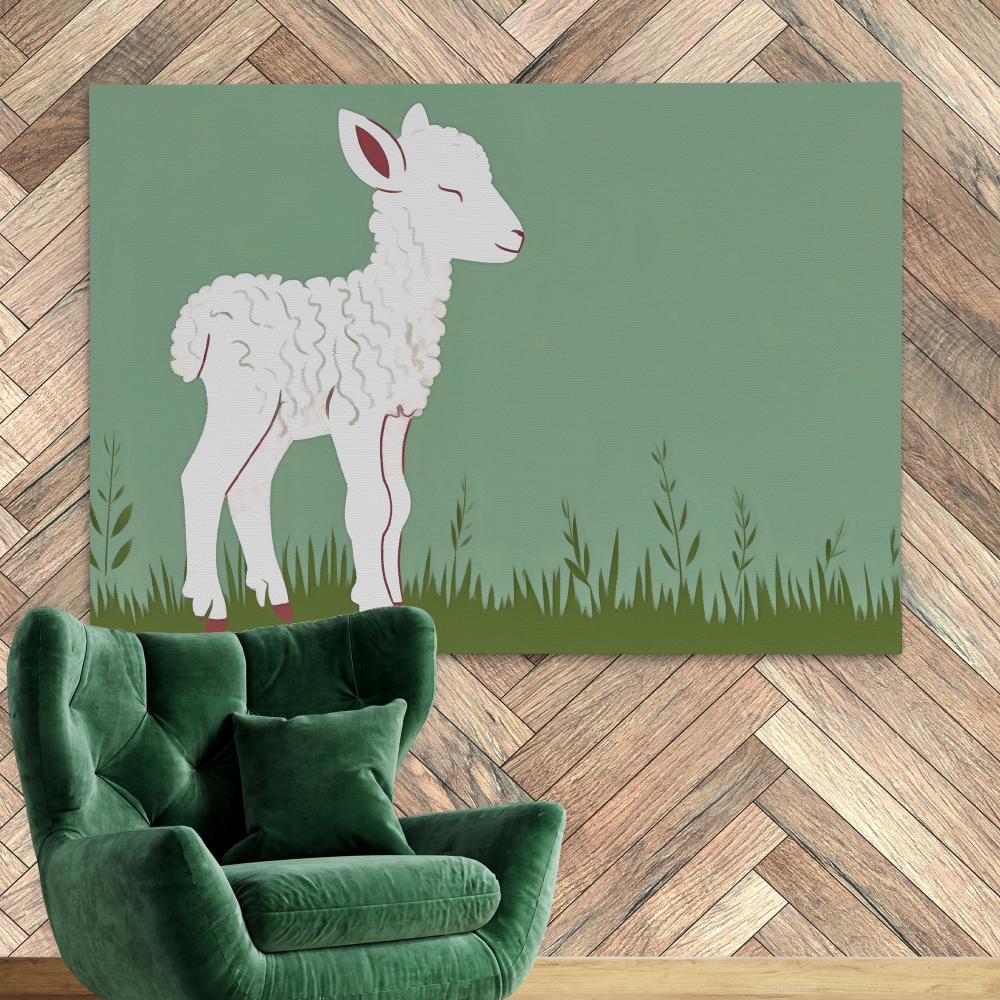 Lamb Meadow - Luxury Wall Art