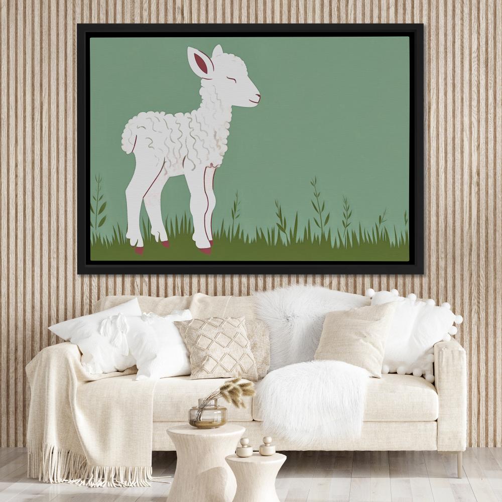 Lamb Meadow - Luxury Wall Art