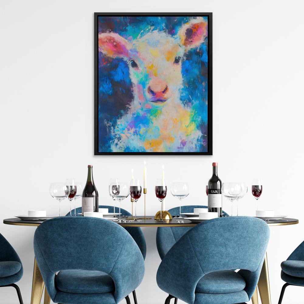 Lamb of Colors - Luxury Wall Art