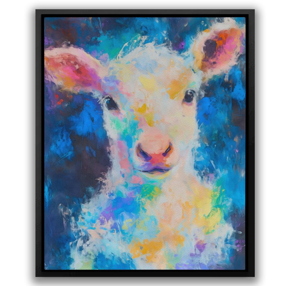Lamb of Colors - Luxury Wall Art