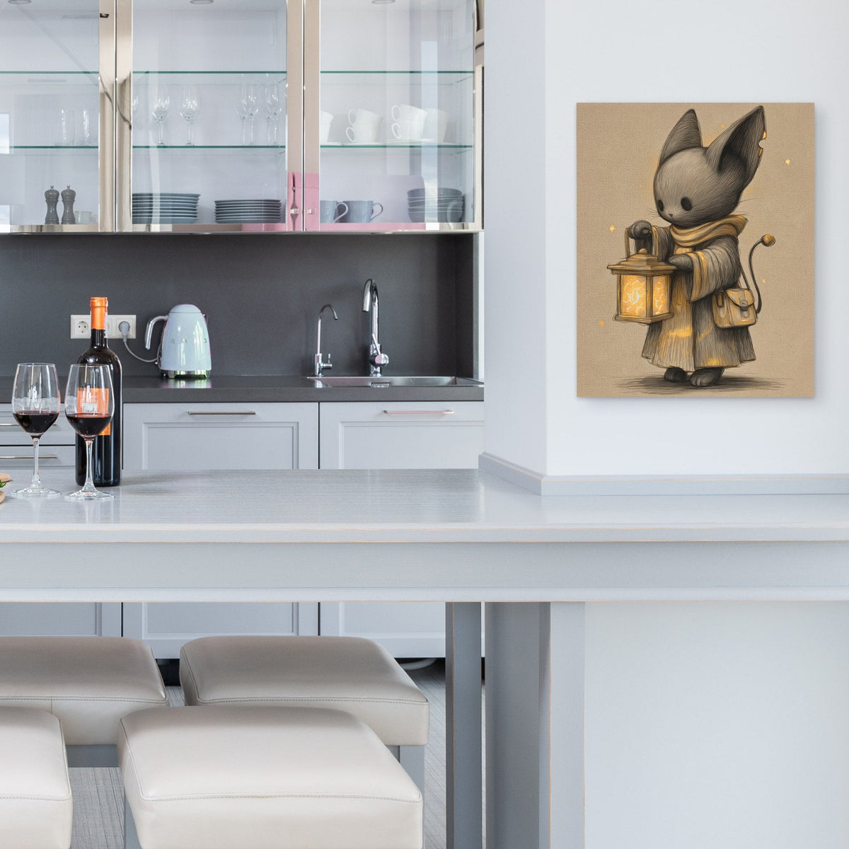 Lantern Bearers Quest - Luxury Wall Art