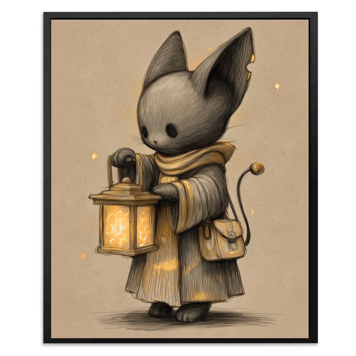 Lantern Bearers Quest - Luxury Wall Art