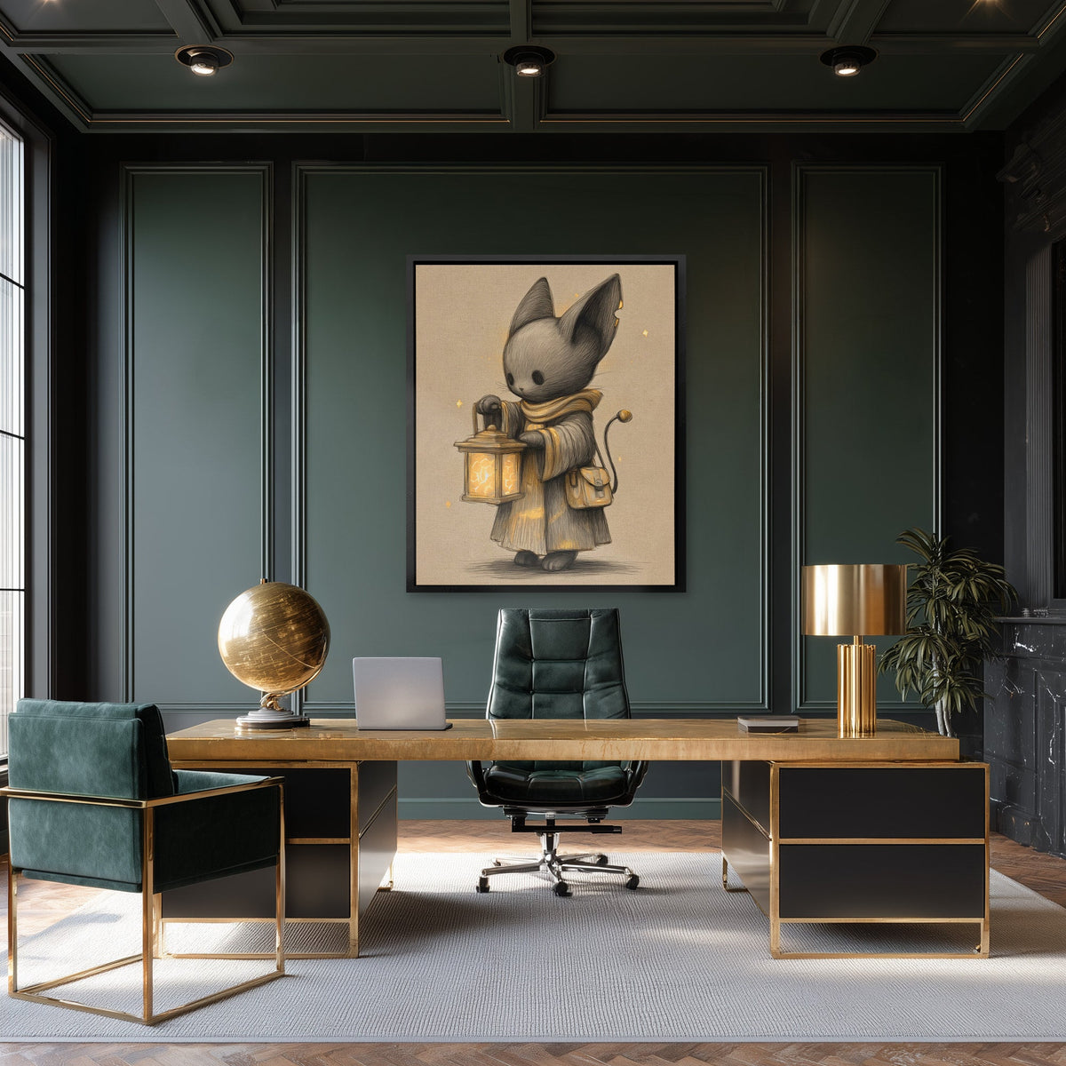 Lantern Bearers Quest - Luxury Wall Art
