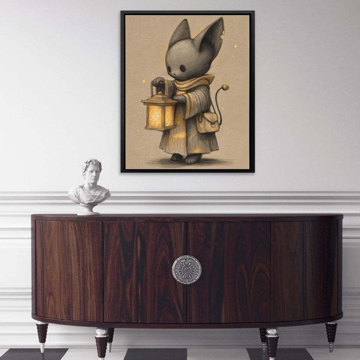 Lantern Bearers Quest - Luxury Wall Art