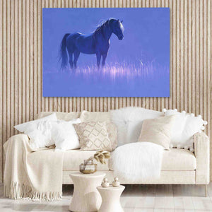 Lavender Horse - Luxury Wall Art