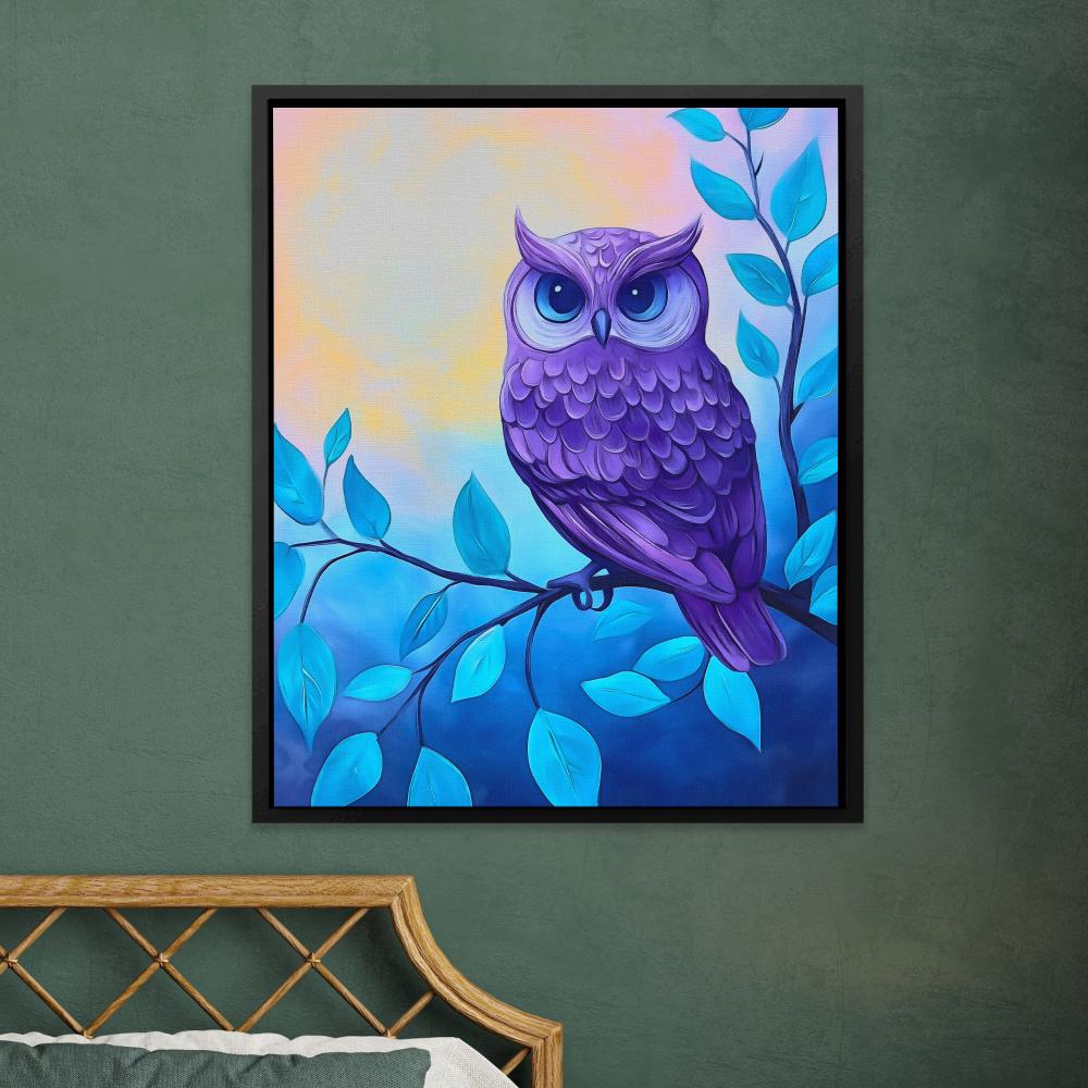 Lavender Watcher - Luxury Wall Art