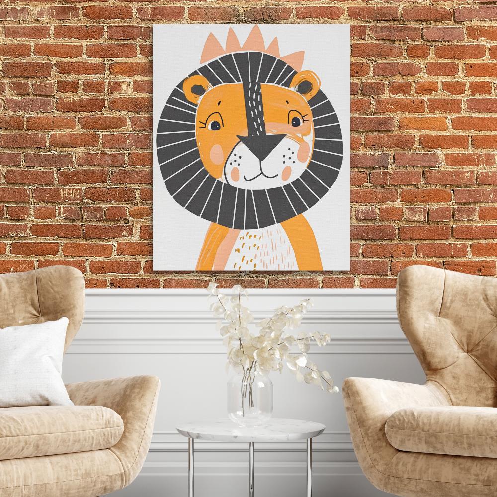 Lavish Lion King - Luxury Wall Art